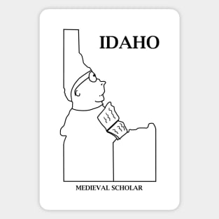 A funny map of Idaho Magnet